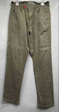 Load image into Gallery viewer, Armani Exchange Mens Beige Flat Front Pockets Straight Leg Chino Pants Size 33
