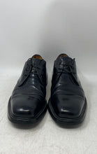 Load image into Gallery viewer, Cole Haan City Mens Black Leather Lace-Up Derby Dress Shoes Size 9
