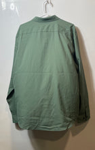 Load image into Gallery viewer, Perry Ellis Mens Green Collared Long Sleeve Button-Up Shirt Size XXL
