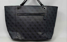 Load image into Gallery viewer, Guess Womens Noelle Elite Black Double Handles Bottom Studs Tote Handbag
