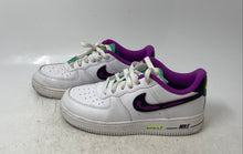 Load image into Gallery viewer, Nike Kids Air Force 1 LV8 DX3942-100 White Purple Sneaker Shoes Size 3Y

