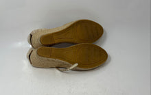 Load image into Gallery viewer, Kanna Womens Beige Buckle Ankle Strap Wedge Heel Espadrille Sandals Size 38

