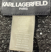 Load image into Gallery viewer, Karl Lagerfeld Paris Womens Black Sparkle Multifunctional Rectangular Scarf
