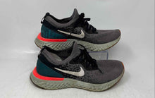 Load image into Gallery viewer, Nike Womens Epic React Flyknit Gray Black Red Lace-Up Sneaker Shoes Size 8.5
