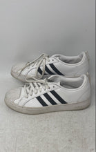 Load image into Gallery viewer, Adidas Womens Streetcheck Cloudfoam Court GW5493 White Black Sneaker Shoes 7.5
