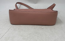 Load image into Gallery viewer, Nine West Womens Kyelle Pink Embossed Logo Chain Strap Flap Crossbody Bag
