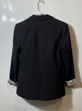 Load image into Gallery viewer, Banana Republic Womens Black Long Sleeve Single Breasted 2-Button Blazer Size 6
