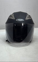Load image into Gallery viewer, Yema Unisex Adults Black Approved Full Face Motorcycle Helmet Size Medium
