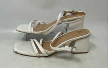 Load image into Gallery viewer, Wild Fable Womens Blaire White Leather Open Toe Ankle Strap Sandals Size 9
