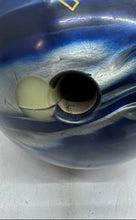 Load image into Gallery viewer, Brunswick Twist Blue Swirl USBC Sporting Equipment Bowling Ball In Carrying Bag
