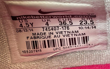 Load image into Gallery viewer, Nike Girls KD 7 Aunt Pearl 745407-176 White Lace-Up Sneaker Shoes Size 4.5Y
