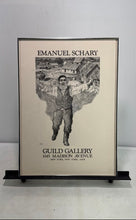 Load image into Gallery viewer, Vintage Emanuel Schary Guild Gallery 1145 Madison Avenue Framed Art Print
