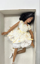 Load image into Gallery viewer, Dillard's Trimmings Porcelain Ballerina Ballet Doll Ornament With White Dress
