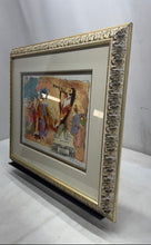 Load image into Gallery viewer, Moon Sonata Romantic &amp; Musical Women In Gown Picture Signed Framed Art Painting
