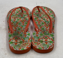 Load image into Gallery viewer, Authentic Tory Burch Womens Multicolor Flip-Flop Sandals Size 8/9 Stained
