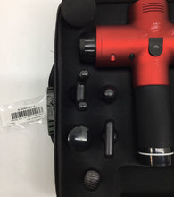 Load image into Gallery viewer, Licrown Portable Compact Red Handheld Massage Gun Not Tested
