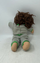 Load image into Gallery viewer, Cabbage Patch Kids Brown Yarn Hair 1980s Vintage Style Plush Doll With Outfit
