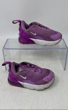 Load image into Gallery viewer, Nike Girls Air Max 270 DD1646-501 Purple Lace-Up Low Top Running Shoes Size 6C
