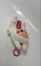 Load image into Gallery viewer, Pop Mart White Coca-Cola Labubu The Monsters Stuffed Toy Keychain
