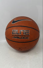 Load image into Gallery viewer, Nike Elite Championship Brown Black Airlock Composite Leather Basketball 29.5"
