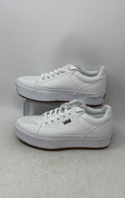 Load image into Gallery viewer, Vans Womens Seldan 500714 White Lace-Up Sneaker Shoes With Platform Size 10
