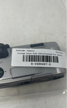 Load image into Gallery viewer, Vintage Canon 490Z ELPH Silver Point &amp; Shoot Film Camera Untested
