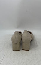 Load image into Gallery viewer, Cole Haan Womens Beige Pointed Toe Slip-On Block Pump Heels Size 7B

