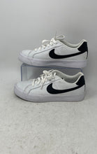 Load image into Gallery viewer, Nike Womens Court Royale AC Canvas CD5405-100 White Black Sneaker Shoes Size 6
