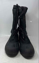 Load image into Gallery viewer, Ozark Trail Mens Black Round Toe Drawstring Insulated Snow Boots Size 11
