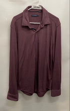 Load image into Gallery viewer, Stone Rose Mens Purple Long Sleeve Spread Collar Button-Up Shirt Size XL
