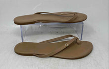 Load image into Gallery viewer, G By Guess Womens Tan Open Toe Slip-On Flat Flip Flop Sandals Size 7.5M
