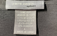 Load image into Gallery viewer, Pierre Cardin Womens Dark Gray Long Sleeve Collared Blouse Top Size Large
