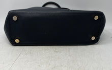 Load image into Gallery viewer, Michael Kors Womens Sutton Black Leather Top Handle Satchel Handbag
