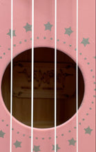 Load image into Gallery viewer, Vanphy Pink Right-Handed 4 String Soprano Ukulele For Beginners With Gig Bag
