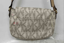 Load image into Gallery viewer, Michael Kors Womens Jet Set Beige Signature Flap Crossbody Handbag
