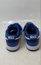 Load image into Gallery viewer, Nike Womens Dunk Low DQ7576-400 Blue Black White Lace-Up Sneaker Shoes Size 9
