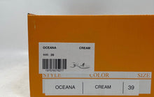 Load image into Gallery viewer, Miz Mooz Womens Oceana Beige Slip-On Block Heel Slide Sandals Size 39
