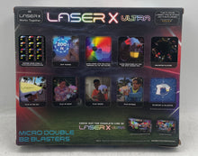 Load image into Gallery viewer, Laser X Ultra 2-Player Micro Double B2 Blasters Laser Tag System Not Tested
