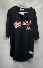Load image into Gallery viewer, Genuine Merchandise Mens Black Miami Marlins Baseball-MLB Jersey Size XL

