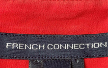 Load image into Gallery viewer, French Connection Womens Red White Floral Spaghetti Strap Back Zip Sundress Sz 8
