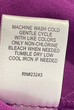Load image into Gallery viewer, New York &amp; Company Womens Purple Sleeveless Collared Blouse Top Size XL

