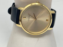 Load image into Gallery viewer, Guess Women's Nova Stainless Steel Watch GW0004L1 Gold Dial Black Silicone (NCL)
