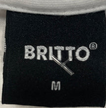 Load image into Gallery viewer, Britto Mens White Cotton Regular-Fit Short Sleeve Pullover T-Shirt Size M
