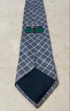 Load image into Gallery viewer, Zadi Andrews Mens Blue Geometric Silk Adjustable Formal Pointed Tie One Size
