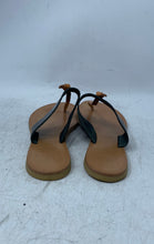 Load image into Gallery viewer, Joie A La Plage Womens Nice Brown Black Slip-On Thong Sandals Size 38 1/2
