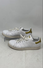 Load image into Gallery viewer, Adidas Boys Stan Smith Low BB0209 White Gold Lace-Up Sneaker Shoes Size 6.5

