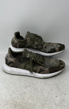 Load image into Gallery viewer, Adidas Mens Swift Run BD7976 Green Camouflage Print Sneakers Shoes Size 9.5
