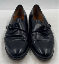 Load image into Gallery viewer, Authentic Salvatore Ferragamo Mens Black Monk Strap Dress Shoes Size 10D Damaged
