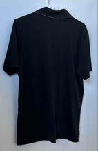Load image into Gallery viewer, Karl Lagerfeld Mens Black Short Sleeve Collared Golf Polo Shirt Size M
