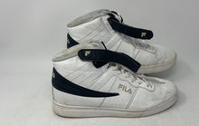 Load image into Gallery viewer, Fila Mens Vulc 13 1FM01052-112 White Black Lace-Up Sneaker Shoes Size 10
